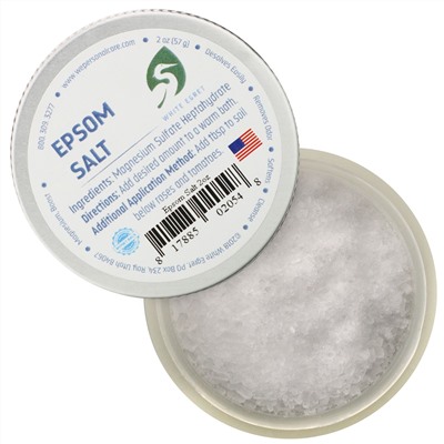 White Egret Personal Care, английская соль, 57 г (2 унции)