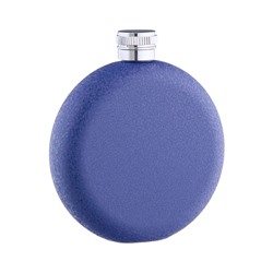 Фляжка «Напиток №1», нержавеющая сталь, круглая, 150 мл 5 oz