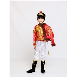 Карнавальный костюм детский «Гусар Парадный»: жакет, брюки, кивер