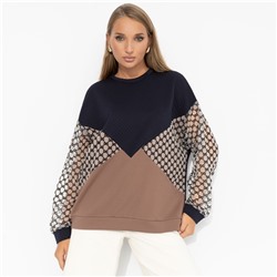 Свитшот комбинированный с сеткой, Любимый образ (магия)