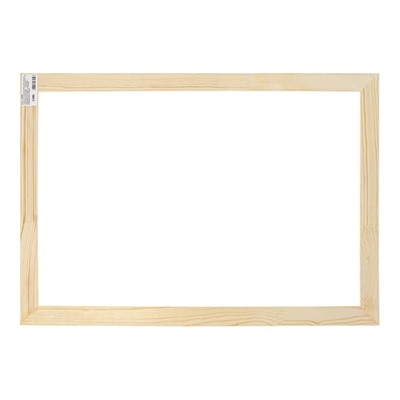 Рама для картин (зеркал) 40×60 см, профиль 13×36 мм №1 неокрашенное дерево,(подходит для декорирования)
