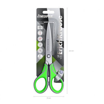 Ножницы 180 мм Megapolis 44888 ErichKrause
