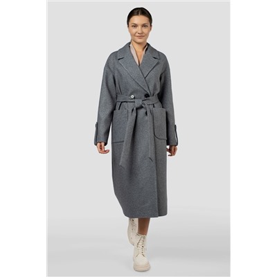 01-11456 Пальто женское демисезонное (пояс)