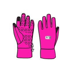 Перчатки текстильные для девочек