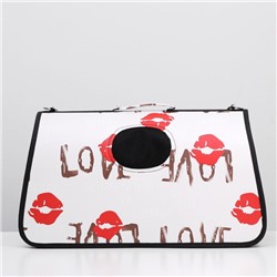 Сумка-переноска каркасная Love, размер L, 53×21×29 см