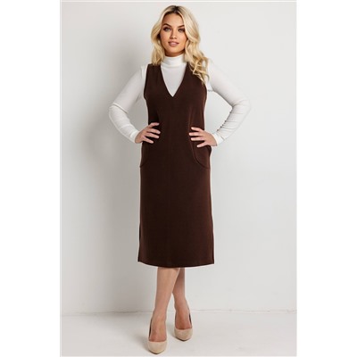 Сарафан женский  6164Н/02/Коричневый