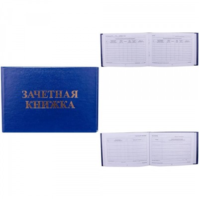 Бланк Зачетная книжка для высшего профессионального образования 168444