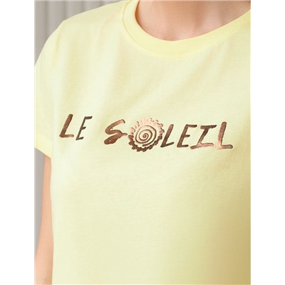 Футболка из 100% хлопка с авторским принтом