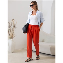 Брюки из плотного лиоцелла