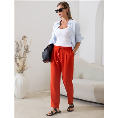 Брюки из плотного лиоцелла