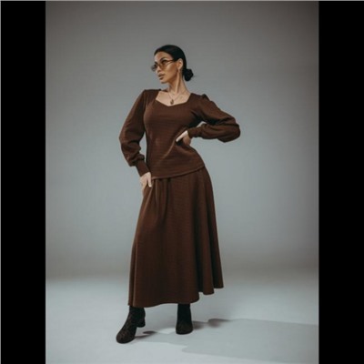 Костюм женский Беатрис (Коричневый)