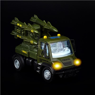 Машина "Военная. Ракетная установка" р/у, в коробке