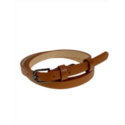 Ремень женский из искусственной кожи, цвет  коричнево-рыжий