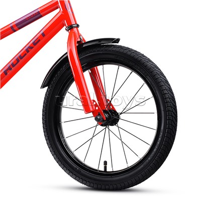 Велосипед 16" Rocket Gloss, цвет красный
