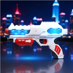 Набор оружия "Супер оружие" (свет, звук) на батарейках, в коробке