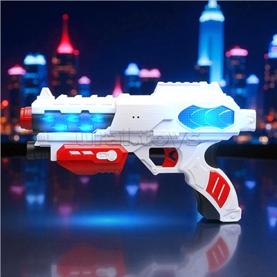 Набор оружия "Супер оружие" (свет, звук) на батарейках, в коробке