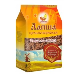 Макароны пшенично-ржаные "Лапша" цельнозерновая 300г ЭКОПРОДУКТЫ, 1182602