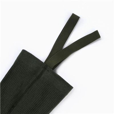 Колготки на подтяжках «Крошка Я» 62-68 см, хаки