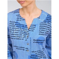 Блузка БЖ-09 (Синий)