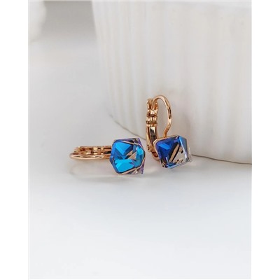 Серьги с кристаллами Swarovski