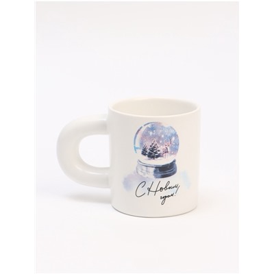 Кружка новогодняя керамическая «С Новым годом!», 300 мл