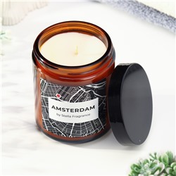 Ароматическая свеча в банке Amsterdam, сосна, эвкалипт, 250 г