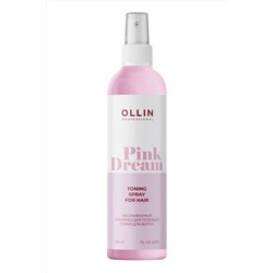 Ollin Тонирующий розовый спрей для волос / Pink Dream, 150 мл KRISTALLER, 1112069