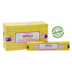 SATYA Бангалор Ароматические палочки Vanila (15г.*12уп)