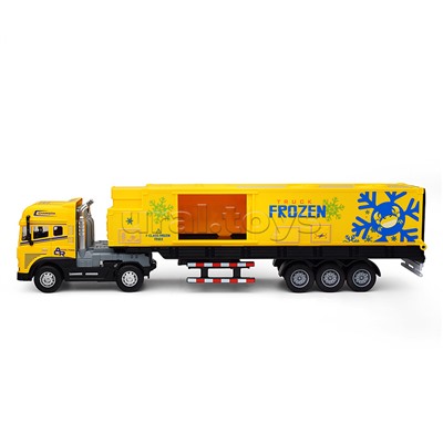 Машина "Фура - авторефрижератор 2"  (свет,звук) в коробке