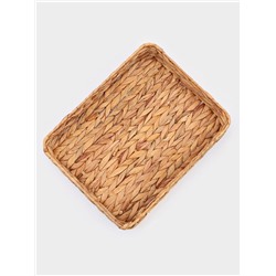 Корзинка для подачи Доляна «Камыш», 36×28×6 см, из соломы