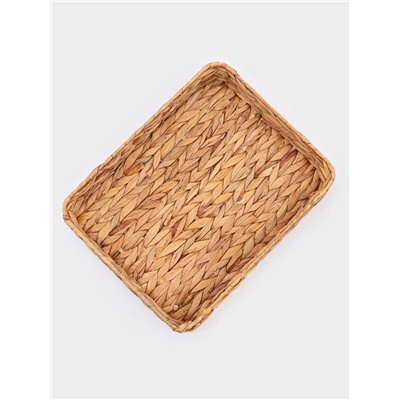 Корзинка для подачи Доляна «Камыш», 36×28×6 см, из соломы