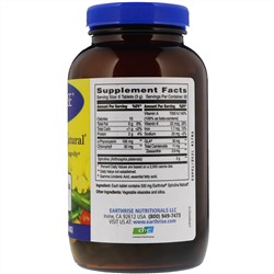 Earthrise, Spirulina Natural, добавка со спирулиной, 500 мг, 360 таблеток