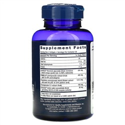 Life Extension, эндотелиальная защита, экстракт граната Pomegranate Plus, 60 капсул