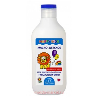 Ф-402 HAPPY KIDS Масло детское Миндальное масло гипоаллергенное 250 мл (срок 11.26)