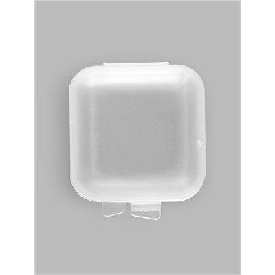 Бокс для хранения мелочей, 3.5×3.5×1.8 см, пластиковый, прозрачный