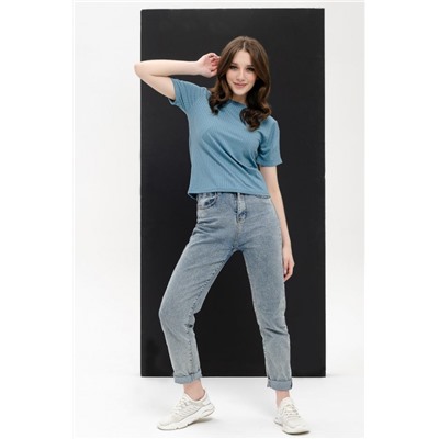 Футболка 18039 (Голубая дымка)