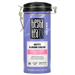 Tiesta Tea Company, Premium Loose Leaf Tea, Nutty Almond Cream,  Caffeine Free,  6.2 oz (175.8 g)