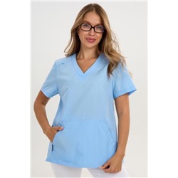 Куртка женская 555 (Холодный голубой)