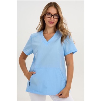 Куртка женская 555 (Холодный голубой)