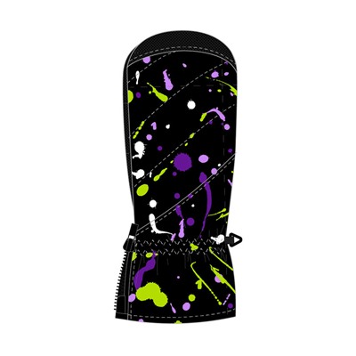 Варежки текстильные для девочек