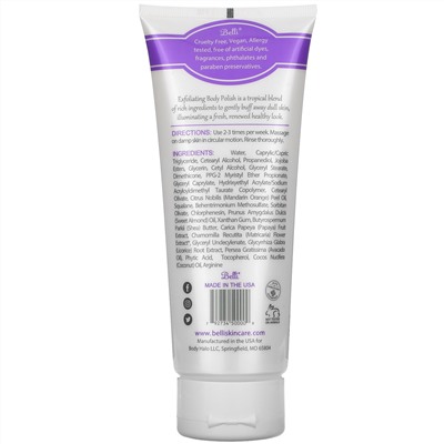 Belli Skincare, Exfoliating Body Polish, 6.5 fl oz (191 ml)