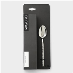 Набор ложек чайных Magistro «Олин», длина 13 см, 6 шт., нержавеющая сталь, цвет серебряный