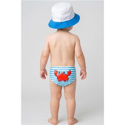 Комплект детский для мальчиков: плавки трикотажные, панама текстильная PLAYTODAY, 1243977