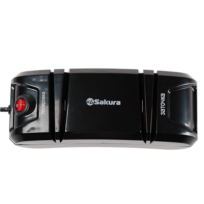 Точилка для ножей Sakura SA-6604BK, электрическая, 120 Вт, чёрная