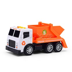 Машина "Мусоровоз" с ковшом, 1:32 (свет, звук) в коробке