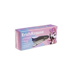 Степлер №10 ErichKrause Stells Manga, до 15 листов, МИКС