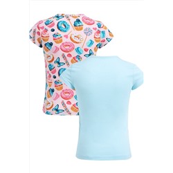 Футболка 2шт. АПРЕЛЬ, 967173