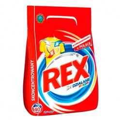 Порошок для стирки Цветного белья REX 1,5кг, (30 стирок) 303506