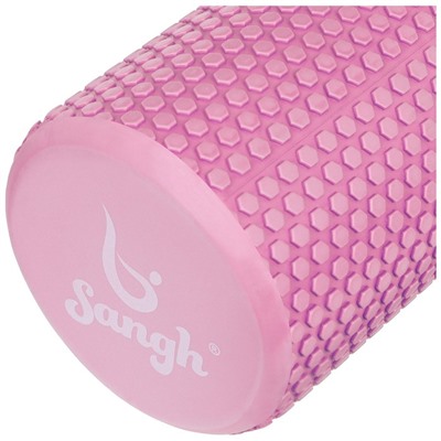 Ролик массажный Sangh, 45×15 см, цвет розовый