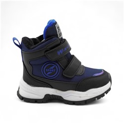 Ботинки мембранные на меху В7717-10 синие